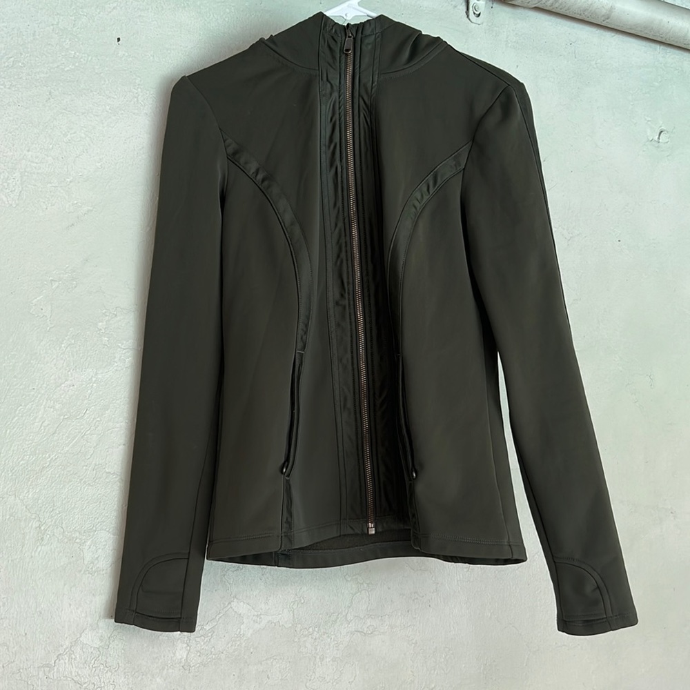 Long sleeve Green Athleta Workout Jacket